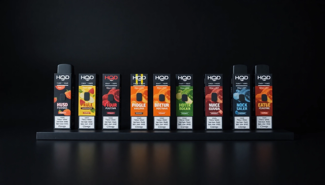 Premium HQD Pods: Flavorful Disposable Vape Solutions for Every Taste