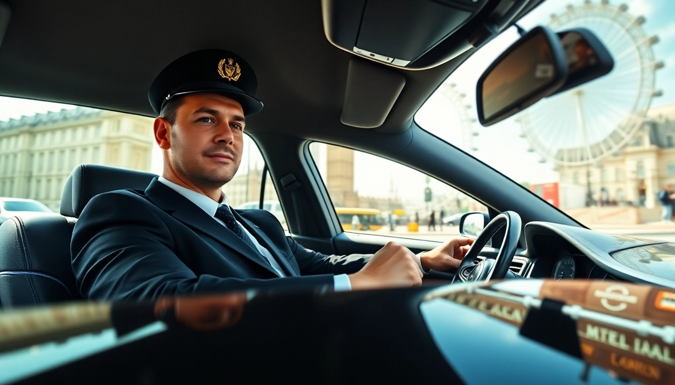 Experience luxury with a private chauffeur london driving through iconic landmarks.