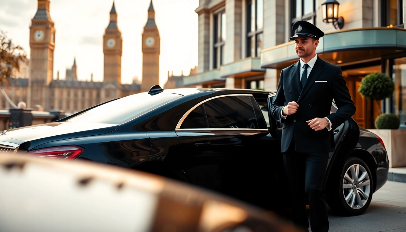 Experience exceptional chauffeur service London with luxury vehicles and professional drivers.